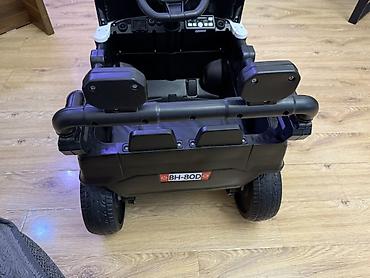 uşaq oyuncaqları robocar: Uşaq üçün elektrikli minik maşını – BH-80D modeli - Korpus: ağ-qara — 1