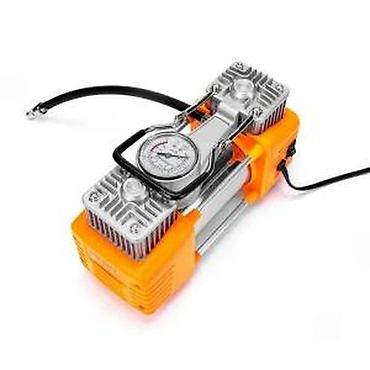 Kompresori za vazduh: Prenosivi dvoklipni auto kompresor sa manometrom - Snaga: 180 W — 9