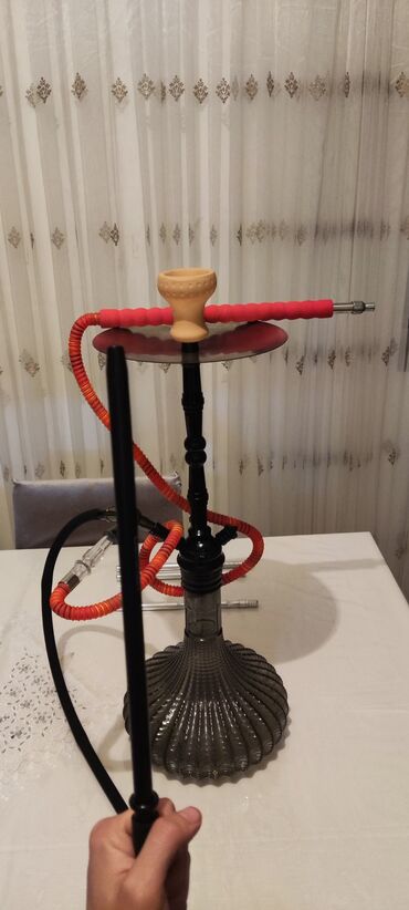 Qəlyan, vayp və aksesuarları: Şüşə dibli nargilə qəlyan seti -da lalafo.az — 4 Qəlyan, vayp və aksesuarları: Şüşə dibli nargilə qəlyan seti — 4