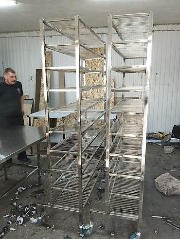 Стеллажи: Столы Стеллажи шпильки Нержавейка — 9