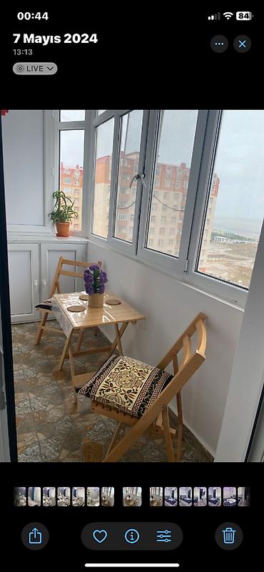 stulların qiyməti: İşlənmiş, Kvadrat masa, 2 stul, Qatlanan, Stullar ilə, Taxta, Azərbaycan — 2
