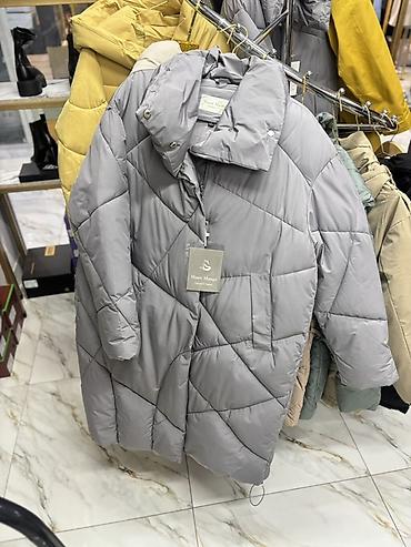 Пуховики и зимние куртки: Пуховик, По колено, Стеганый, Все размеры — 3