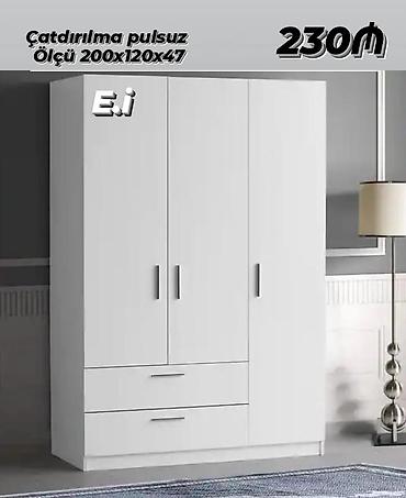Sifarişlə mebel: *3 Qapılı Dolab 230Azn💥* ✔️Rəng seçimi var ✔️ *Çatdırılma və — 1