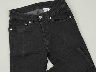 spódnice jeansowe czarne hm: Jeans, H&M, S (EU 36), condition - Very good