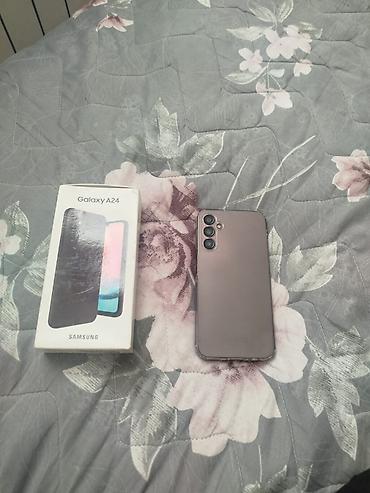 Samsung Galaxy A24 4G, 128 GB, rəng - Çəhrayı, Barmaq izi, İki sim kartlı
