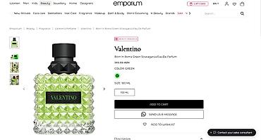donna cavaletti: Valentino Donna Born in Roma Green Stravaganza. Bağlaması açılmayıb — 3