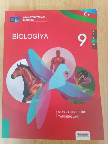 Biologiya 9-cu Sinif Qiymətləndirmə Tapşırıqları Kitabı.Qiymət: 2