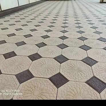 Кладка: Договорная Брусчатка, тротуарная плитка/ Лотки, Бордюры Гарантия — 18