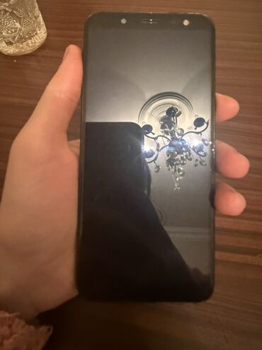 irşad telecom planşetlər: Samsung Galaxy J6, цвет - Черный, Две SIM карты