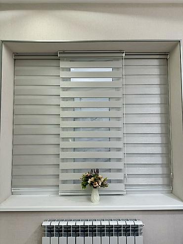 Жалюзи и рольшторы: Рулонные шторы «День‑Ночь» (зебра) - Тип: комбинированные рулонные — 5