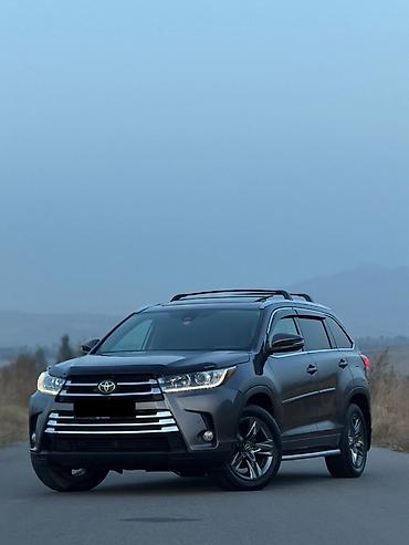 Toyota: Toyota Highlander: 2018 г., 3.5 л, Автомат, Бензин, Кроссовер — 2