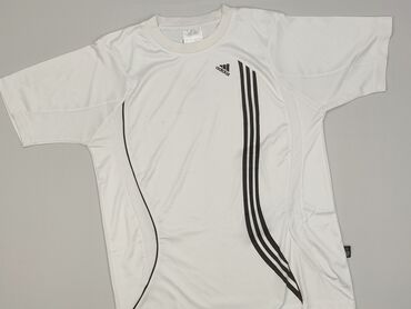 buty na koturnie czarne deichmann: Adidas, Koszulka dla mężczyzn, rozmiar S