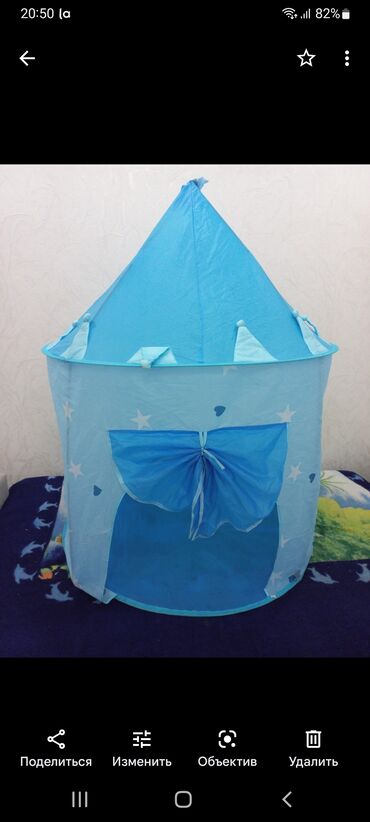 детский домик палатка в Кыргызстан | Другие товары для детей: Детский домик. Палатка игрушечная. Мкр Тунгуч. Помещается двое детей