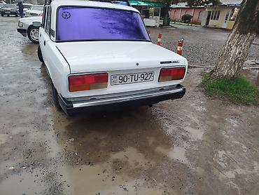lada 011: Model: LADA 2107, ağ rəng, sedan, 4 qapı Yanacaq: Benzin Sürətlər — 2