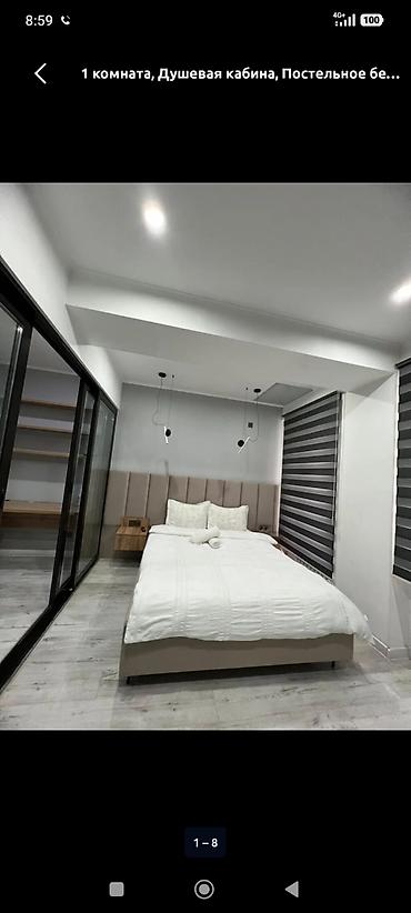 Посуточная аренда квартир: 1 комната, Душевая кабина, Постельное белье, Кондиционер — 20