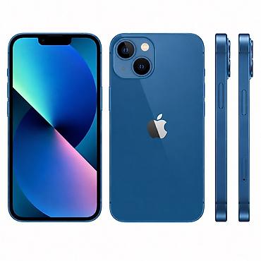 IPhone 13, Б/у, 128 ГБ, Синий, Чехол, 84 %