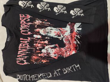 бу буйумдар: Кофта cannibal corpse б/у в отличном состоянии одевала пару раз