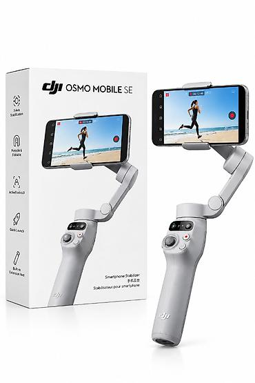 video montaj: DJI Osmo Mobile SE – smartfon stabilizatoru - 3 oxlu stabilizasiya — 1