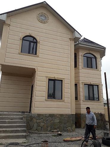 Фасадные работы: Утепление домов жидкий травертин декор текстура багет любой сложности — 7