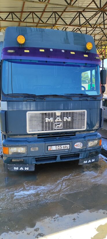 ман грузовое: Тягач, MAN, 1998 г., Тентованный