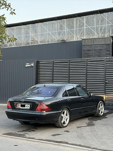 чехол а32: Mercedes-Benz S-Class: 2000 г., 5 л, Автомат, Бензин, Седан — 4