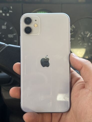 продается айфон 11: IPhone 11, Б/у, 128 ГБ, Кабель, Коробка, 81 %