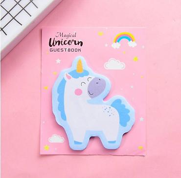 Детский мир: Стикеры наклейки Kawaii Радужный Единорог Липкие заметки креативный — 4
