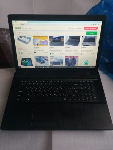 беспроводные клавиатура и мышь: Ноутбук, Lenovo, 6 ГБ ОЭТ, Intel Core i5, 17 ", Колдонулган, Татаал эмес тапшырмалар үчүн, эс тутум HDD