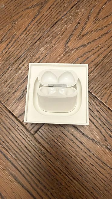 airpods mac: İşlənmiş Simsiz (Bluetooth) Qulaqcıqlar, Apple, rəng - Ağ — 5