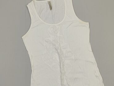 eleganckie białe bluzki bez rękawów: Bluzka Damska, Carry, L, stan - Dobry