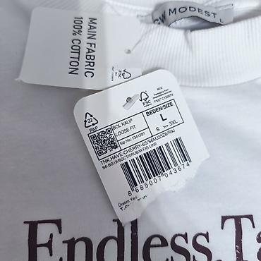 pull bear: Футболка, Оверсайз, Турция, Lc Waikiki, Хлопок, Новый, L — 3