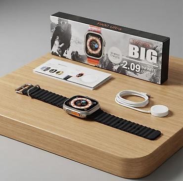 xiomi 15: Смарт-часы T900 Ultra - Большой дисплей 2.09" (Infinite Display) с — 2