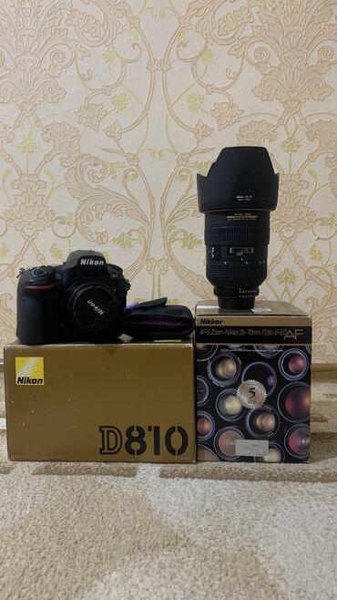 Фотоаппараты: Продается фотоаппарат Nikon D810 Линза 28-70mm F2.8 50mm F1.8 Нд