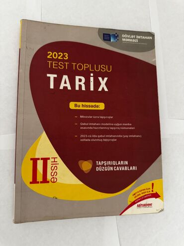 Testlər: Tarix Test Toplusu 2-ci Hissə 2023
