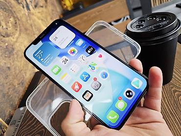 IPhone 12 Pro Max, Б/у, 256 ГБ, Pacific Blue, Чехол, 80 %