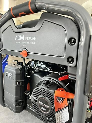 Ремонт и строительство: Бензиновый генератор AGM POWER LS13500EB Основные характеристики: - — 2