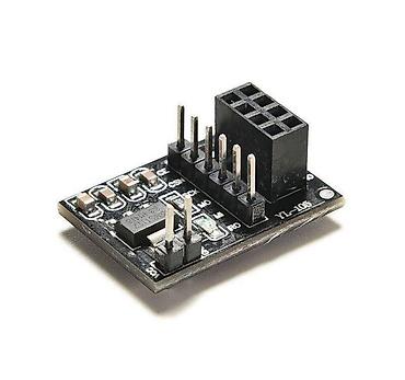 Adapterlər: NRF24L01 Soket Adapter 5V → 3.3V VCC (Arduino uyğun) NRF24L01 tipli — 3