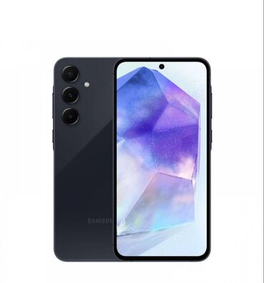 Samsung: Samsung Galaxy A55, Новый, 256 ГБ, цвет - Черный