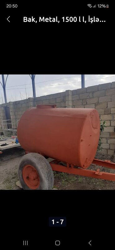 nerj cənlər: Bak, Metal, 1500 l l, İşlənmiş, Ünvandan götürmə lalafo.az -da nerj cənlər: Bak, Metal, 1500 l l, İşlənmiş, Ünvandan götürmə