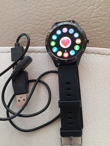 analoq saat: İşlənmiş, Smart qolbaq, Smart, Bluetooth, rəng - Qara