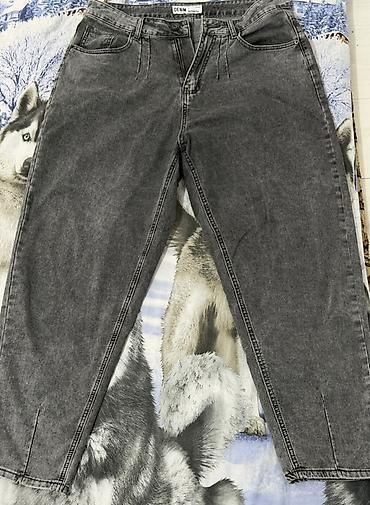 mind error: Джинсы мужские Denim Jeans, графитовый/варёный серый цвет. - — 1