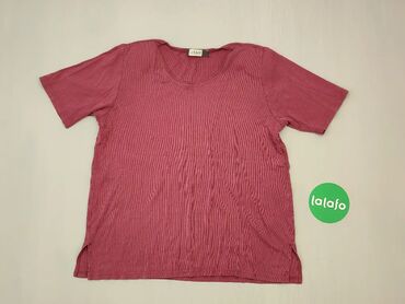 Koszulka S (EU 36), wzór - Jednolity kolor, kolor - Różowy