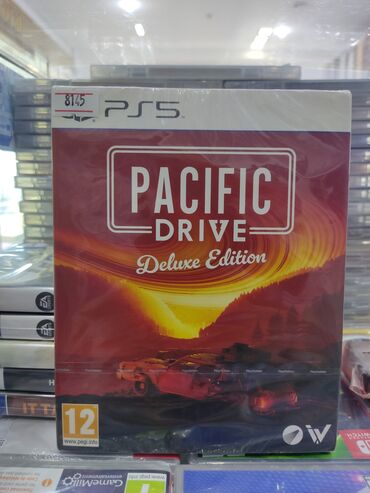 Video oyunlar üçün aksesuarlar: Playstation 5 üçün pacific drive deluxe edition oyun diski. Tam yeni