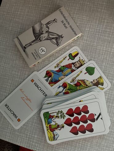 Sport i hobi: 36 karte za nemačku igru einfach deutsche jasskarten 36 blatt