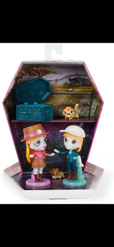 oyuncaq qutusu: Uşaq oyuncağı – tematik fiqur dəsti - Dəstin tərkibi: 2 ədəd miniatür