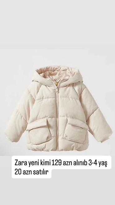 Kurtka, Qız üçün, 3 - 4 yaş, Zara Kids