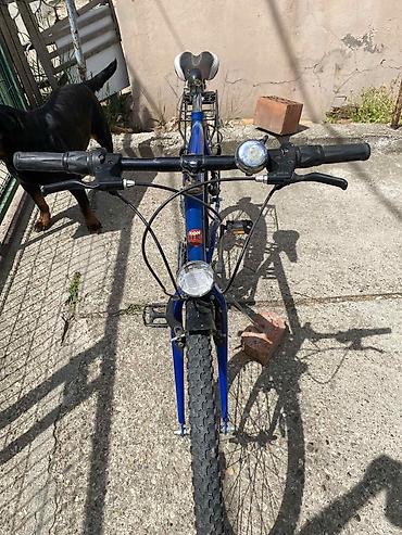 Bicikli za odrasle: KonBIKE muški/uni treking/MTB bicikl, čelični ram TIG Oversize, plave — 5