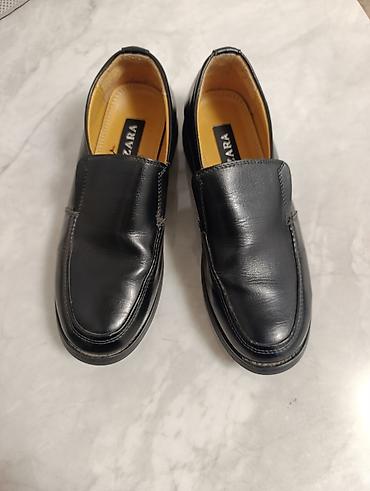 тапочки zara: Лоферы, 36, Zara, Б/у, цвет - Черный, Самовывоз — 1