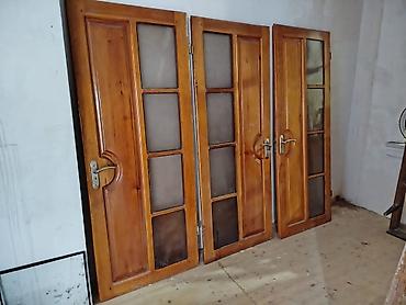 Otaq qapıları: Qonaq otağı üçün Yeni Otaq qapısı 90x205 sm Şəbəkə ilə, Zəmanətsiz, Ödənişli quraşdırma, Ünvandan götürmə — 2