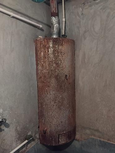 ikinci el soyuducular: Qazla işləyən divar tipli su qızdırıcısı (kolonka) 80/100litirlik — 2